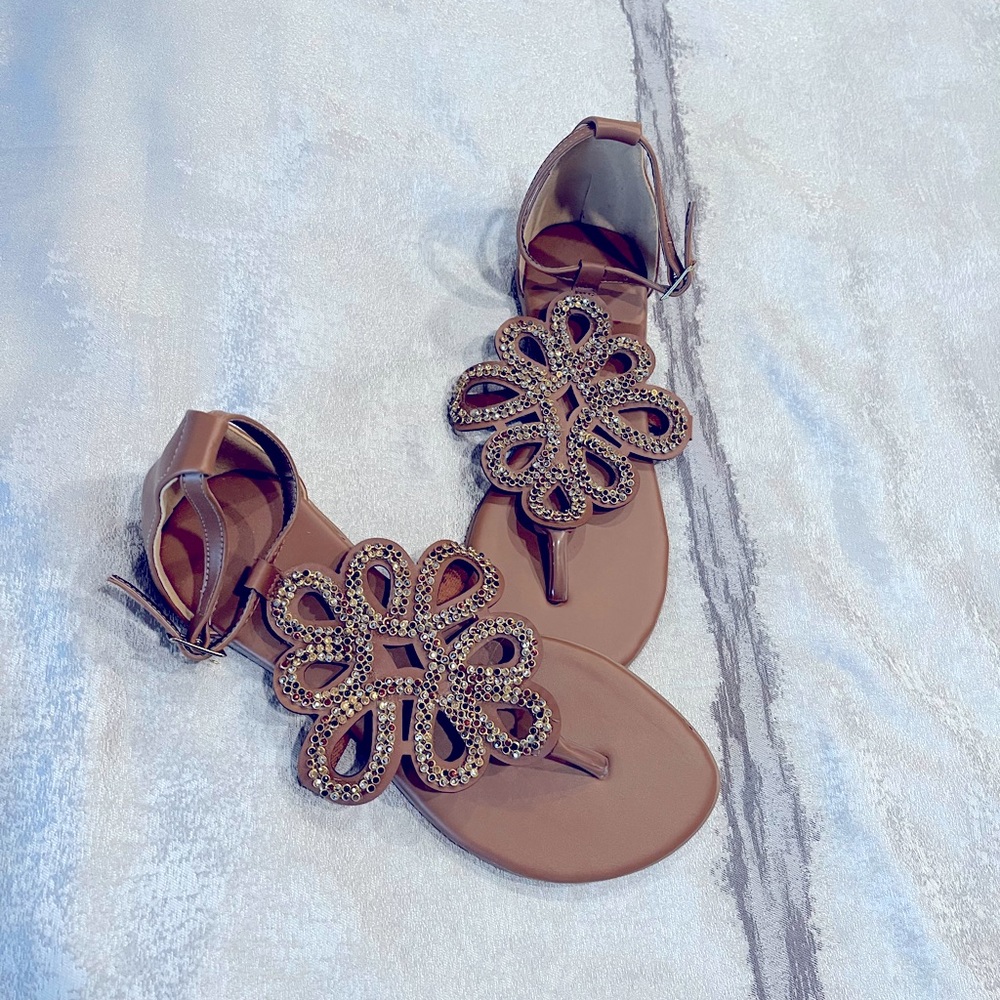 Made in Brazil Tan Sandals